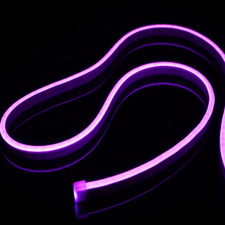 Best seller silicon neon DC12V DC24V 4mm 6mm 8mm side top view silicon led neon lights strip