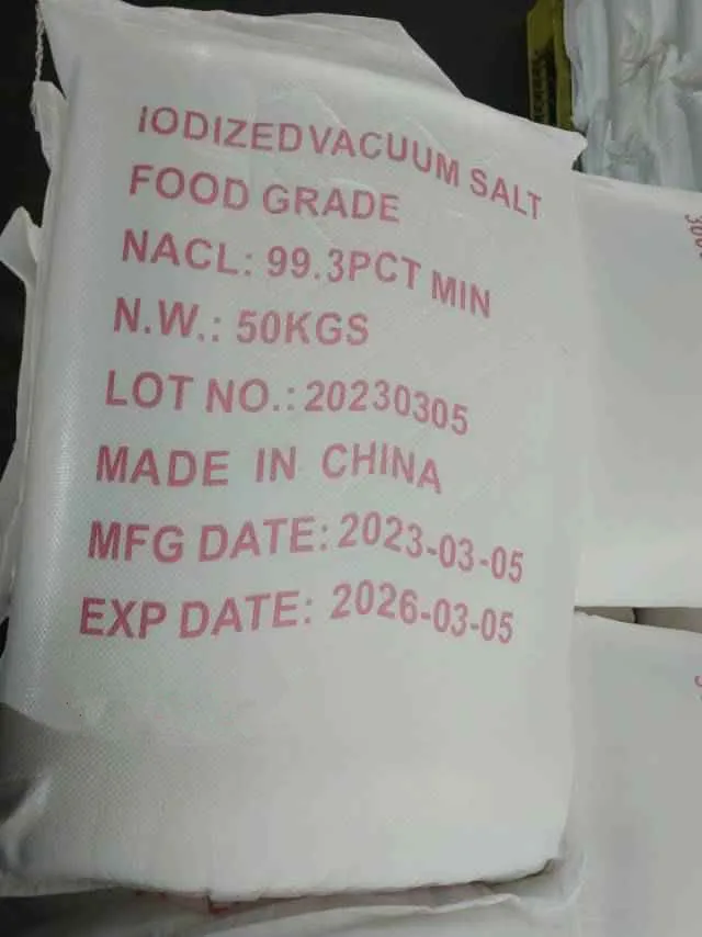 Chinese factory PDV salt price NaCl better price industrial grade sodium vacuum dried sodium chloride food grade