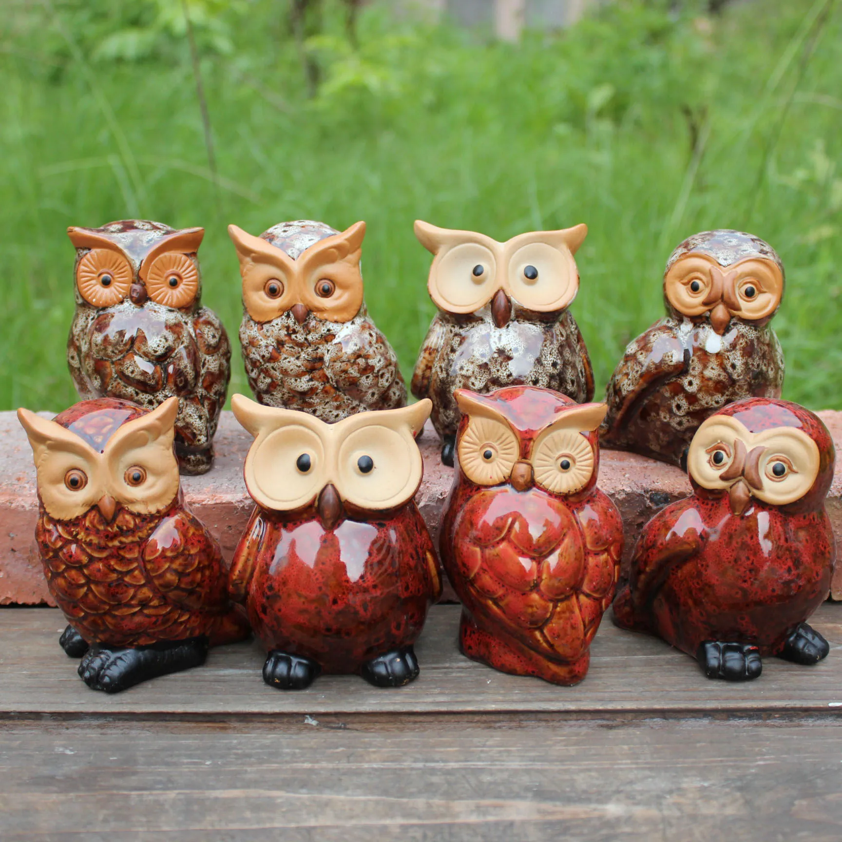 white small ceramic bird figurine love home garden decor color glazed stoneware porcelain mini bird chopsticks holder