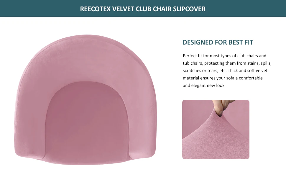 Modern Solid Armrest Stretch Loveseat Cushion Sofa Covers with 2 Pieces one-seat Velvet Plush Couch Slipcover