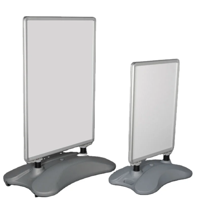 Water base A board double side advertising display sign board with aluminum snap frame A0/A1