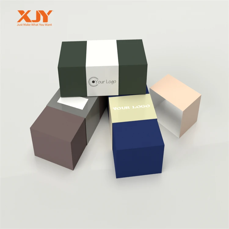 XJY оптовая продажа индивидуальный Деловой Подарок роскошная крафт-бумага полностью прозрачная Втулка из ПВХ выдвижная коробка для выдвижного ящика