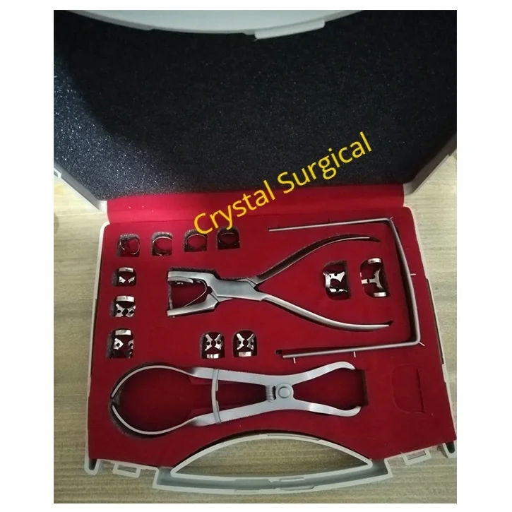 Dental Rubber Dam Clamp Instruments Kit