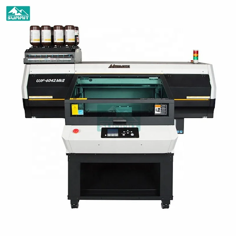 MIMAKI UJF-6042MKII UJF-6042MKIIE оригинальный UV-LED планшетный струйный принтер