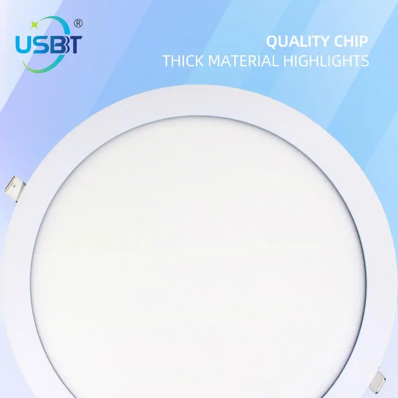 Factory Wholesale Ultra Thin Round Panel Light High Brightness Energy Saving Panel Light