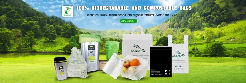 custom printed corn starch made biodegradable eco friendly plastic mailing courier bags with logo