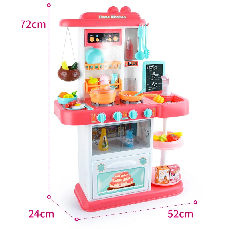 Hot-selling Pretend Play Sets with Music Simulation Kitchen Toy for Kid