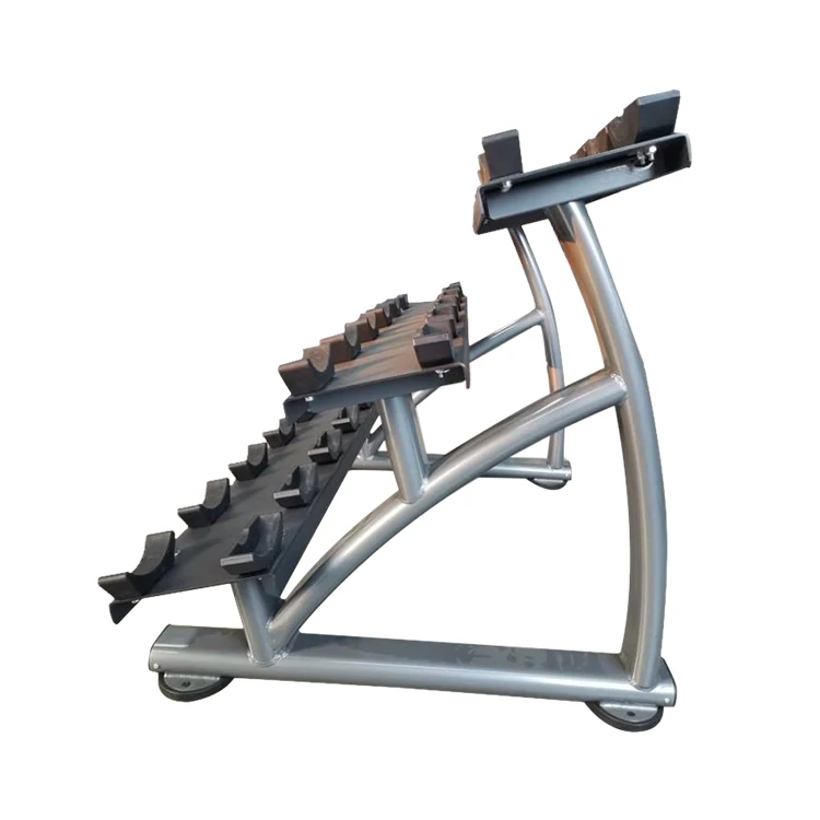 Gym Equipment Aerobics Fitness 3 TIER DUMBBELL rack  Set Storage Rack