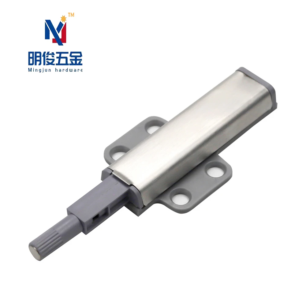 Cupboard Door Catch Magnetic Rebound Device Application Push to Open Plastic Nail Buffer Cabinet Damper