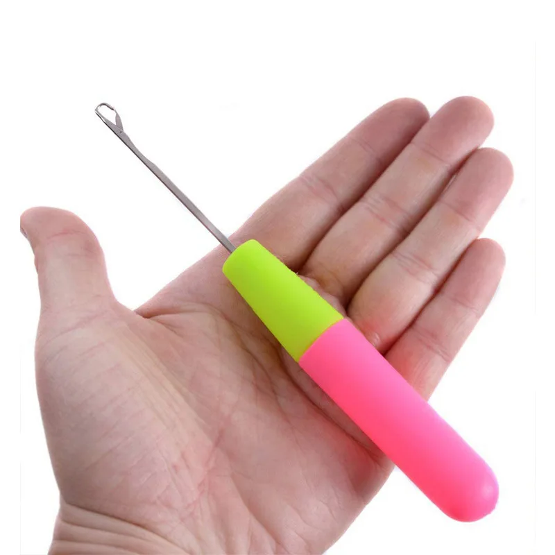 Plastic Crochet Hair Hook Needle For Crochet Braids Extension weaving Making Wig Dreadlock Tools