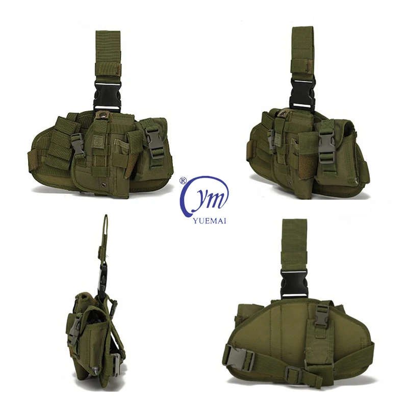 Custom Nylon Tactical Waist Bag Universal Gun Holsters Holder Carry Leg Gun Holster