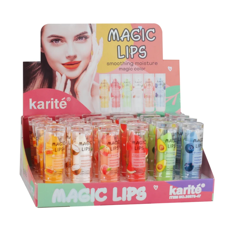 High Quality Wholesale Cheap lip balm stick custom lip balm cute lip balm color changing