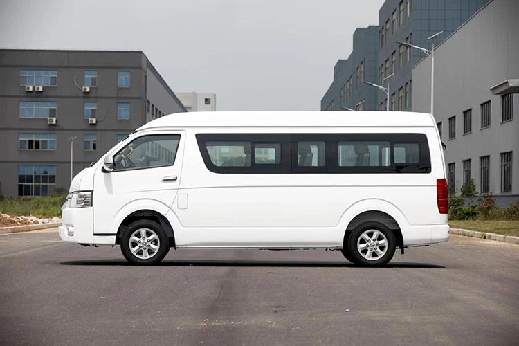 R4 Short and Medium Distance Shuttle Passenger Minibus with 9-12seats Optional Powerful Diesel 2.5L Electric Fabric Dark Manual