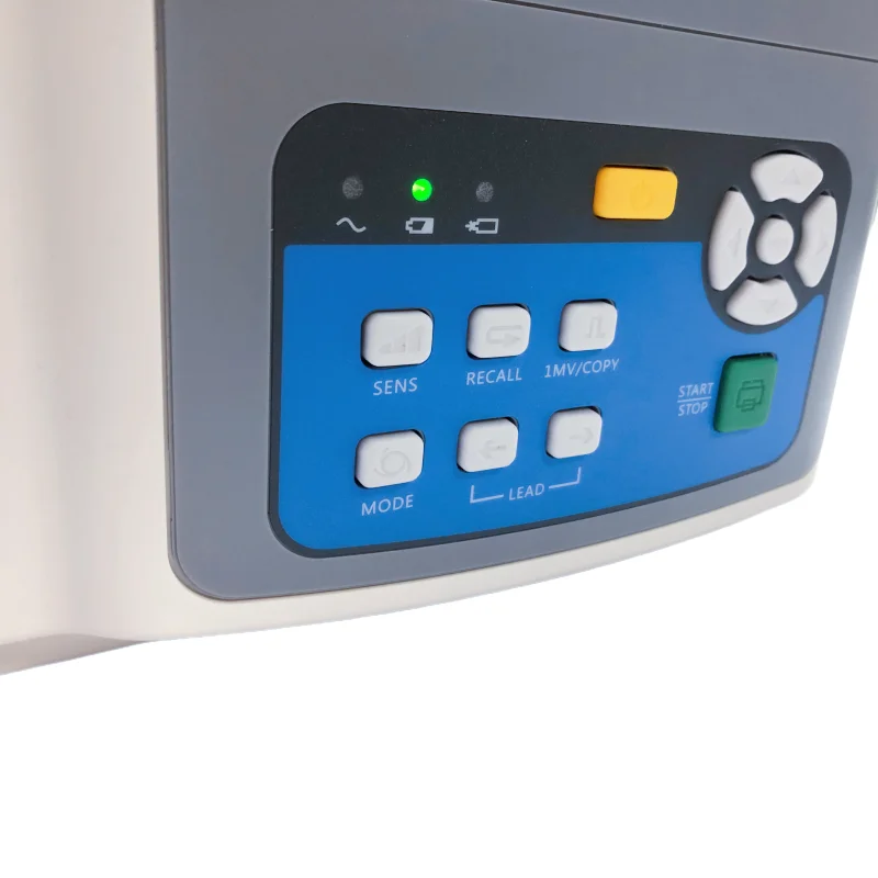 Veterinary touch screen medical equipment 3 channel 5 leads ECG machine with automatic interpretation UN8003V