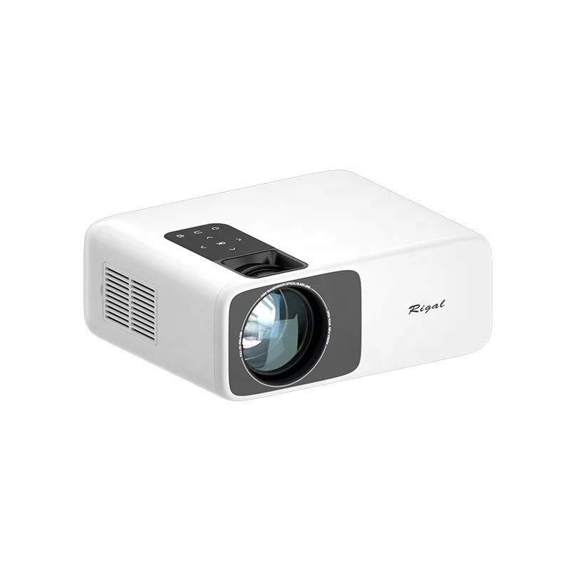 
Rigal New Design OEM 1080p 4K Digital Projector Video Home Theater Portable Projector 