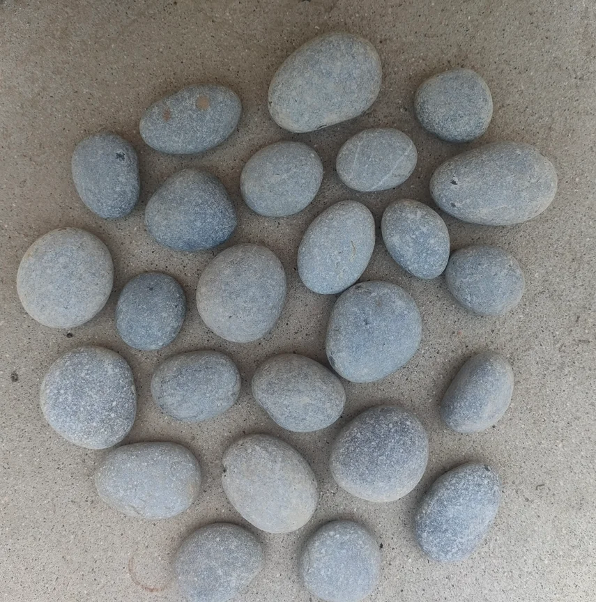 High quality natural river beach grey pebble and cobble stone exterior wall decorative pebble stone for Engineering