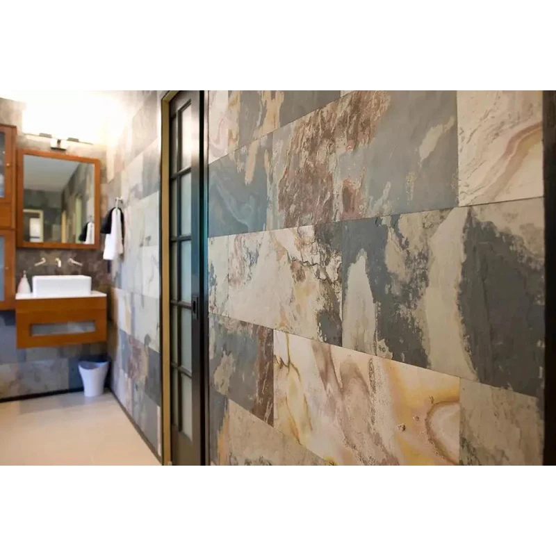 Super light & flexible stone Veneer Sheet Autumn cloudy Ultra thin Stone