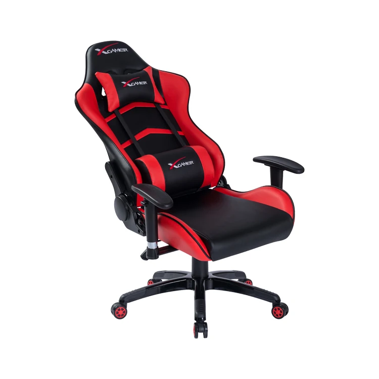 Silla de gaming colombia cheap racing style ergonomic chrome base red e-sport best gamer chair silla gamer