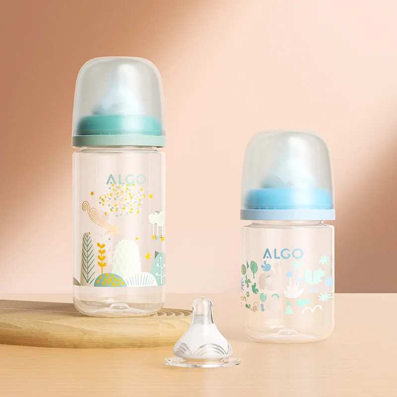 New wide-mouth baby bottle 120mL/180mL/260mL BPA-free food-grade PP baby bottle