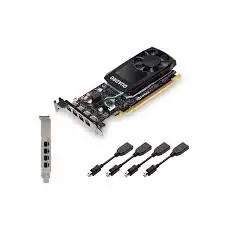 Quadro Leadtek P600 GDDR5 PCIe 3.0x16 profil 4 x Mini DisplayPort perakende nv Quadro P600 2GB gpu