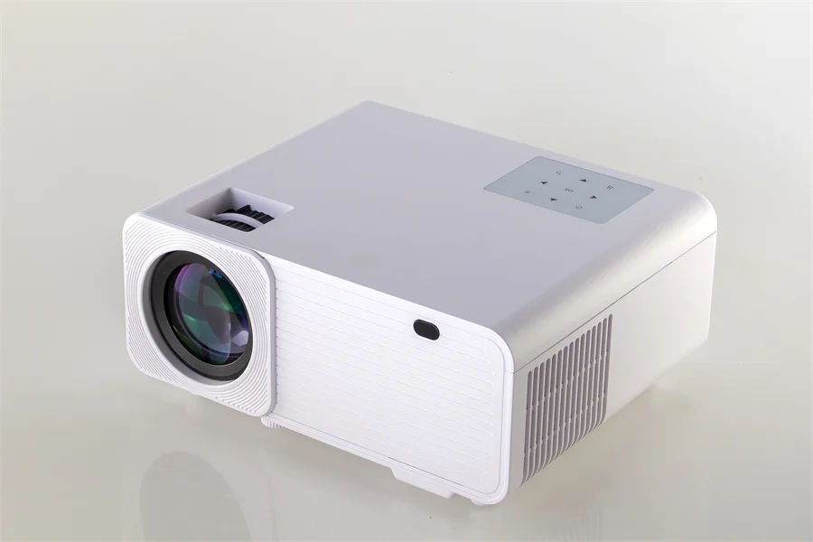 New design Full HD 1080p Amazon hot selling  black color projector htp Q6 android projector miracast proyector