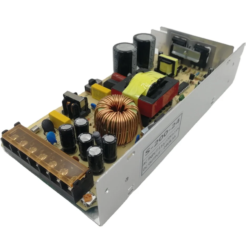 
24v 8.3a 200w 220v 110v ac to 24vdc converter switching power supply 