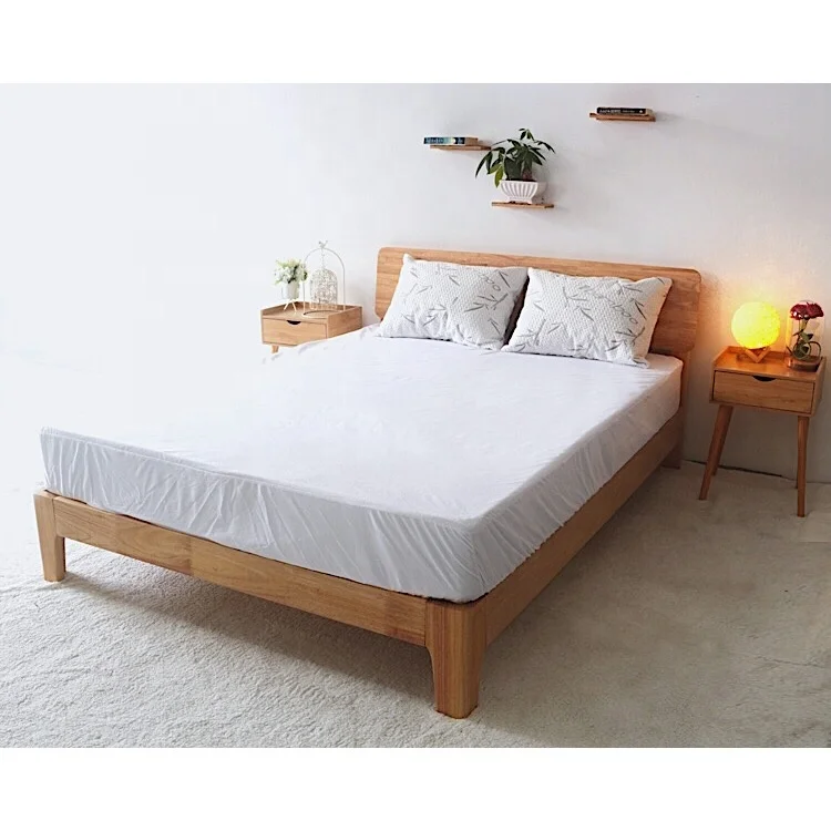 Hot Selling Fitted Style Soft Terry Fabric Waterproof Mattress Protector