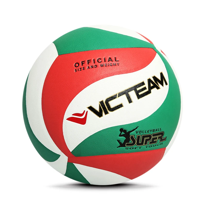 New Design Good Looking Competition Volleyball Ball, High Quality PU Laminated Custom Volleyball