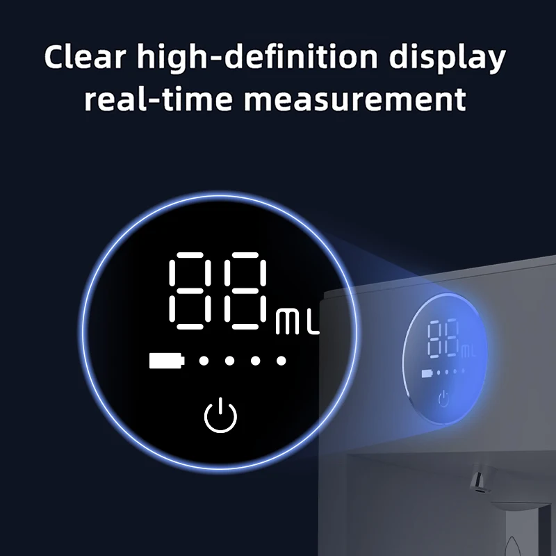 Wall-Mounted Mouthwash Dispenser Bottle 500ml No Hole Water Dispenser Electric Mouthwash Dispenser With Cups For Bathroom