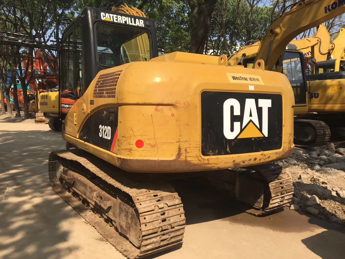 
Used original Cat 312D high performance Hydraulic Japanese Excavator 12 ton for sale 