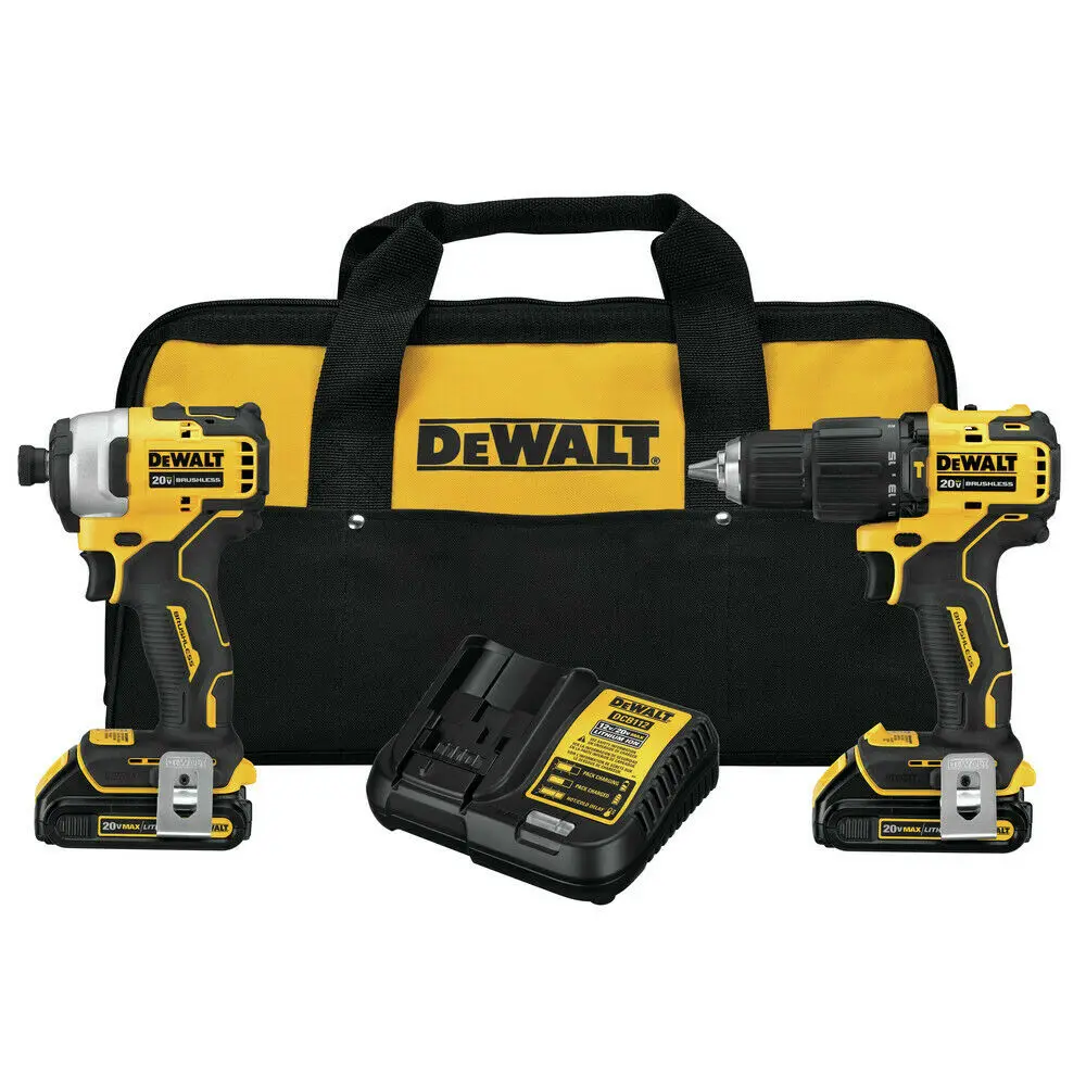 Original Sales For-Dewalts Combo Power Tools 15 Kits Tool Set 20v Volt 18v Volt XRP Dewalts Drills/ Cordless Drill 114