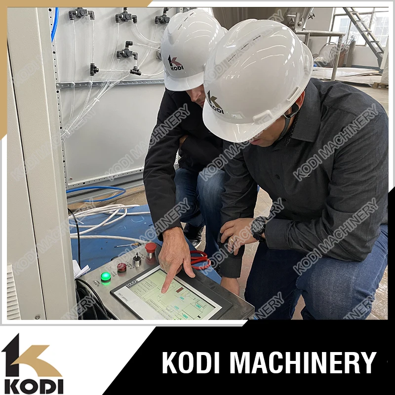 KODI FG Model Industrial Vertical Fluid Bed Dryer