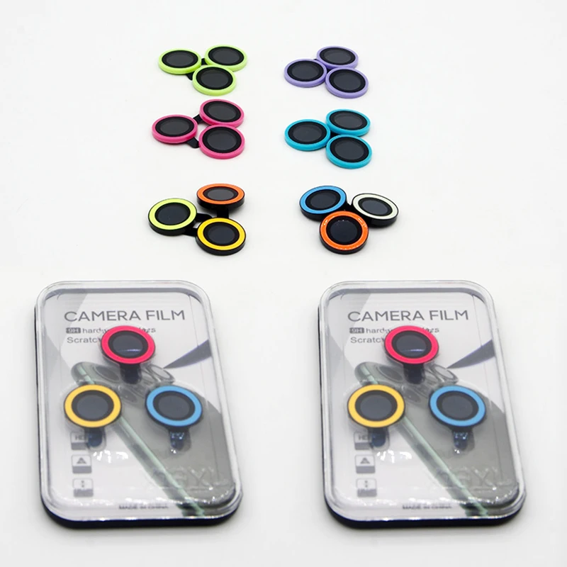HYTO Luminous Camera Lens Protector For Iphone Samsung Glow In Dark Camera Lens Screen Protector For Iphone 15 14 Plus 13 12 Pro