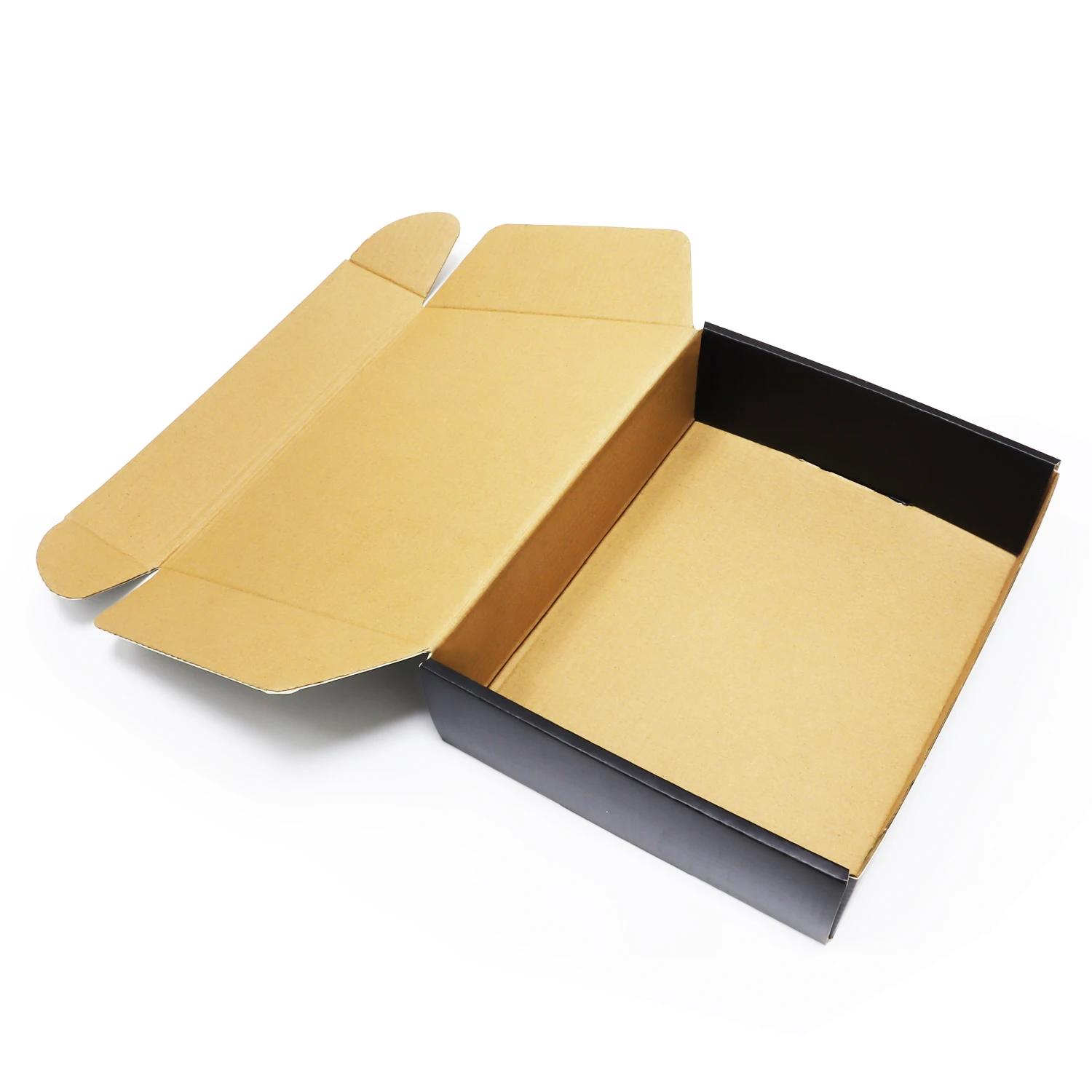 Custom Logo Luxury Rigid Cardboard Mailer Box for Apparel Clothing Socks Perfume Packaging with Lid Base Shipping Paper Boxes
