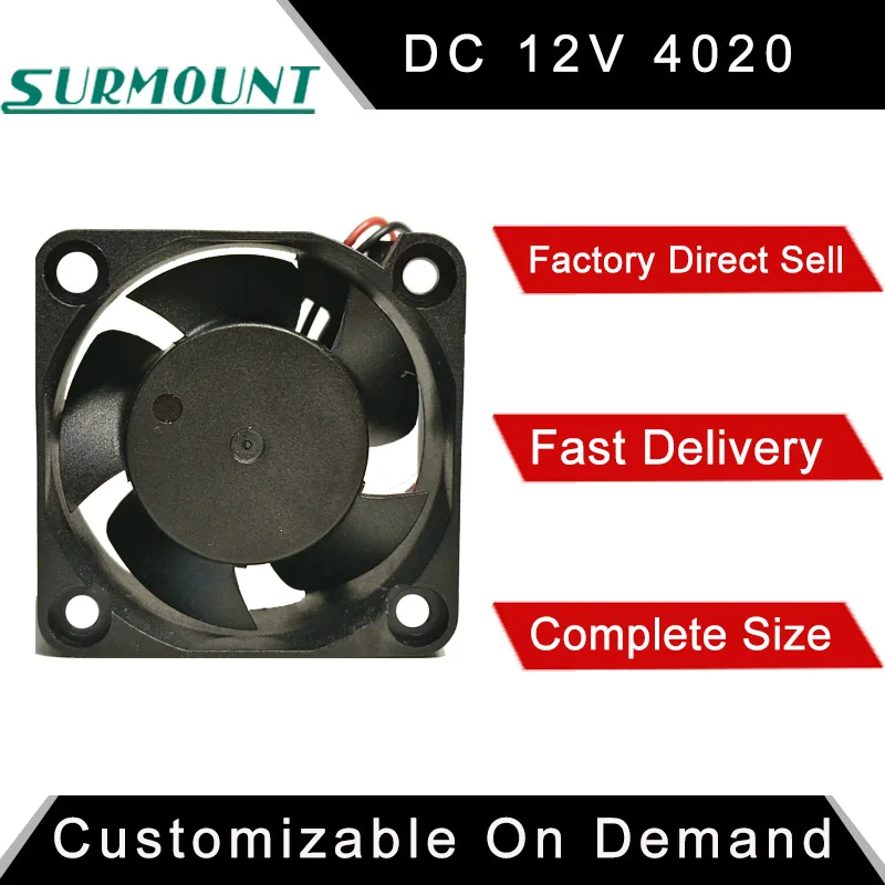 High Quality Mini 5v Dc Fan Brushless Cooling Fan 40mm X 40mm X 20mm 4020 For System,Panel Box Etc To Keep The System Cool