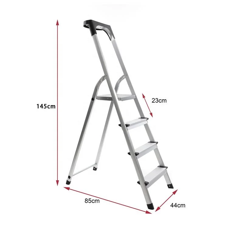 2022  3 steps home use aluminium camping folding aluminium ladder TUV/GS Certificate