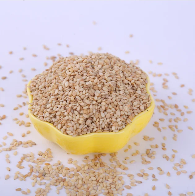 The hot-selling high-quality white sesame seeds can produce high-quality sesame oil