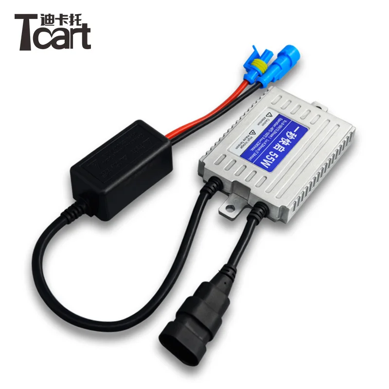 Tcart Auto xenon light ballast Wholesale 55W 12V 1 second Fast Bright  HID canbus slim Ballast for car xenon bulb
