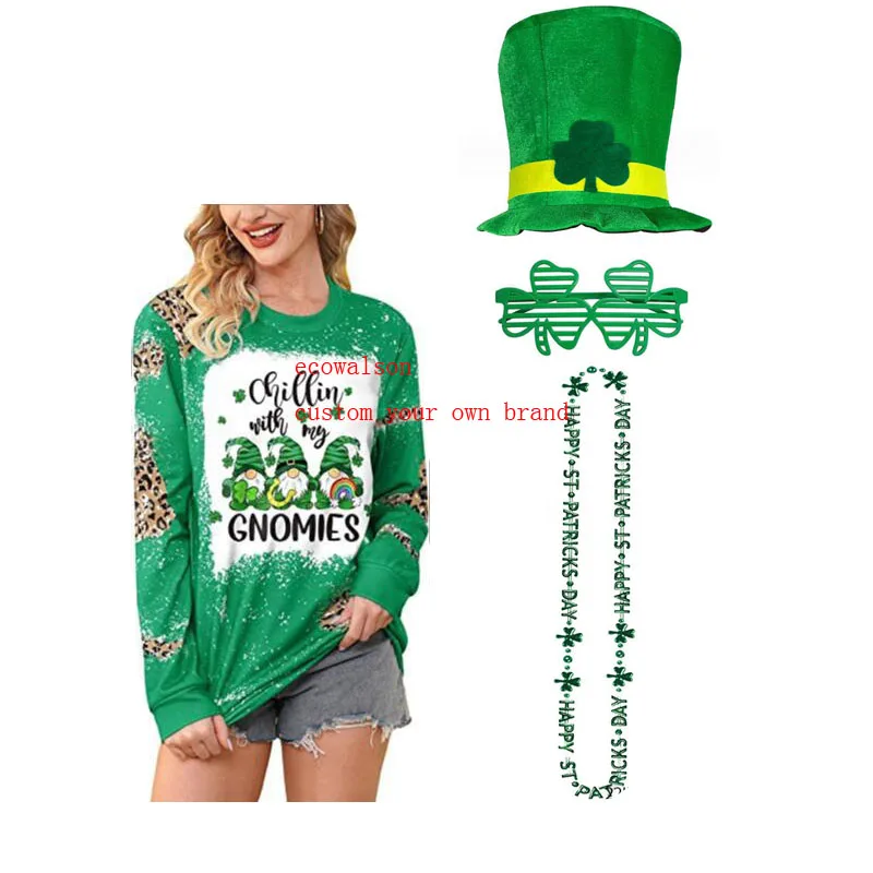 ecowalson  Adult Leprechaun Costume Women Saint Patricks Day Costume Women St Patricks Costume Women