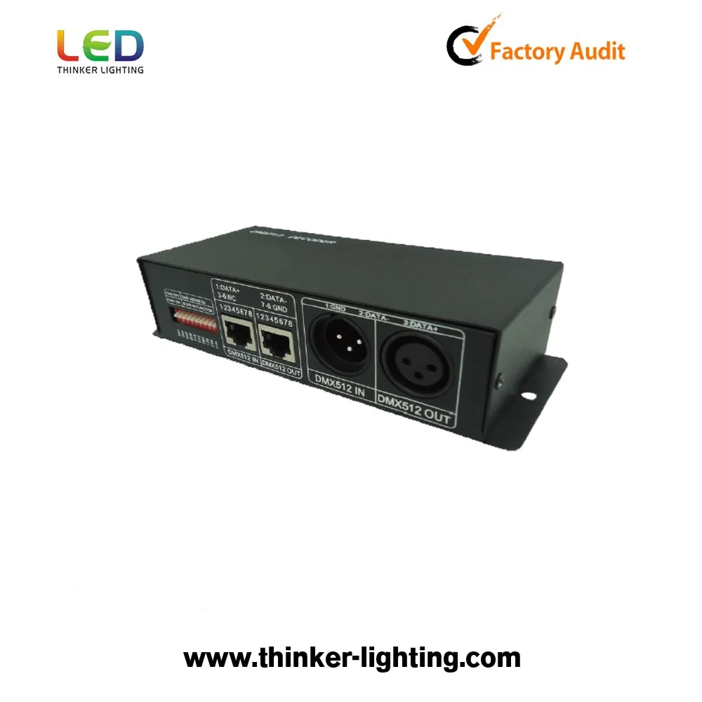 DMX512 Wireless Led Controller Big Enough Stock DMX 512 Decoder
