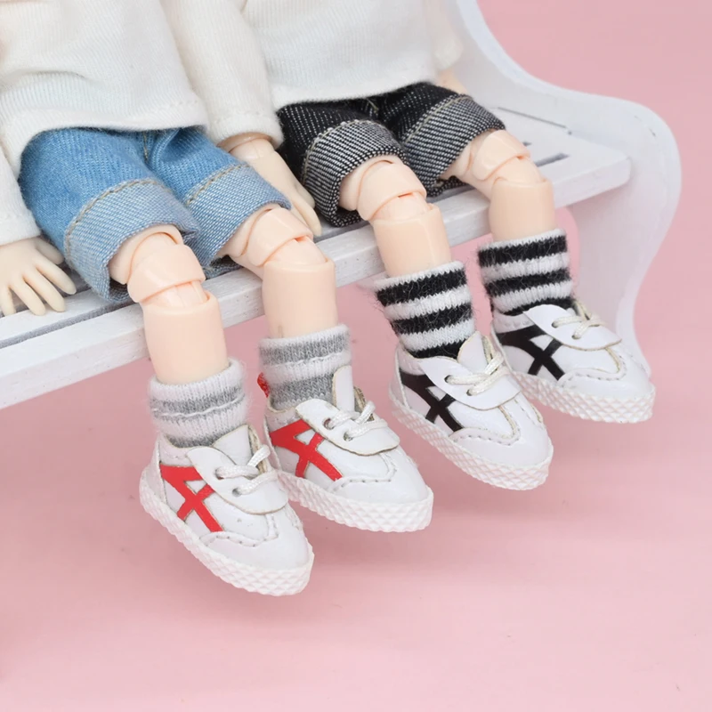 Hot Sale Ob11 Doll Shoes Accessories Gift Customized Doll Clothes Shoes Accessories For Bjd Blythe 1/12 Doll High Quality Shoes