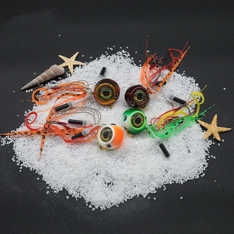 60 г 80 100 120 Kabura lure Pesca Slider Snapper Sea bream Jig head с юбкой lead jig