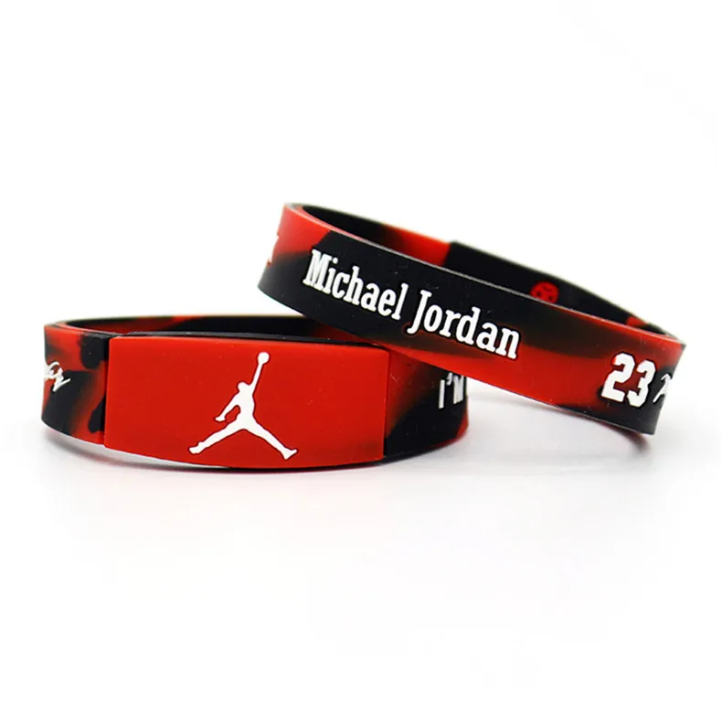 
Wholesale Basketball Silicone Bracelet Wristband Sport Event World Cup Promotion Silicone Wristband Bangle 