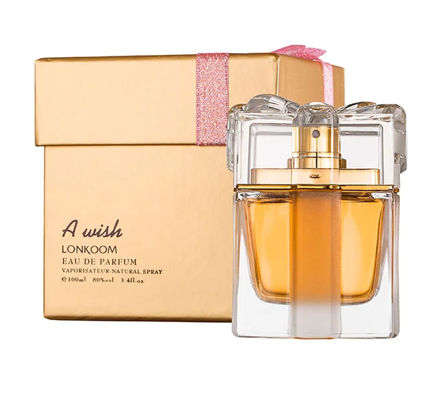 Strawberry fragrance oil perfume for lady gift box design body deodorant spray luxury parfum women 100ml EDP