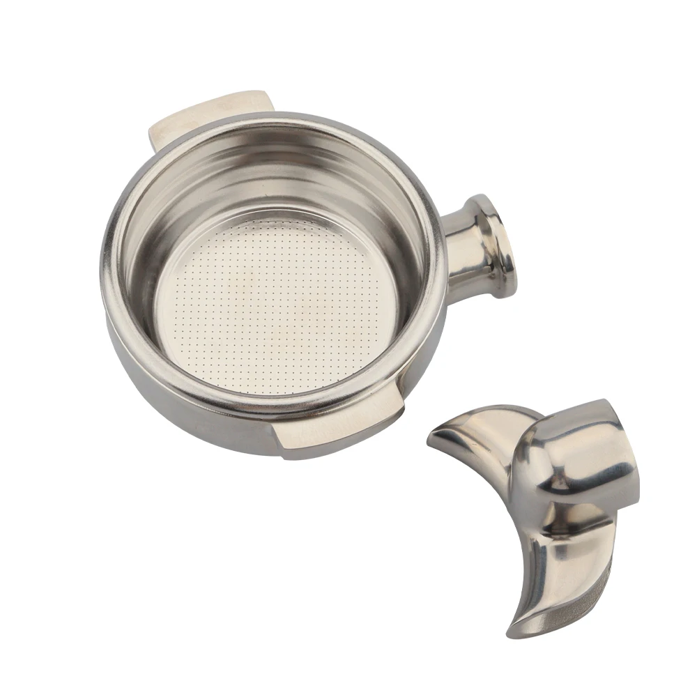 Small Type E61 Portafilter 58mm High Quality Coffee Machine Expresso Portafilter Basket 2 Spouts Portafilter