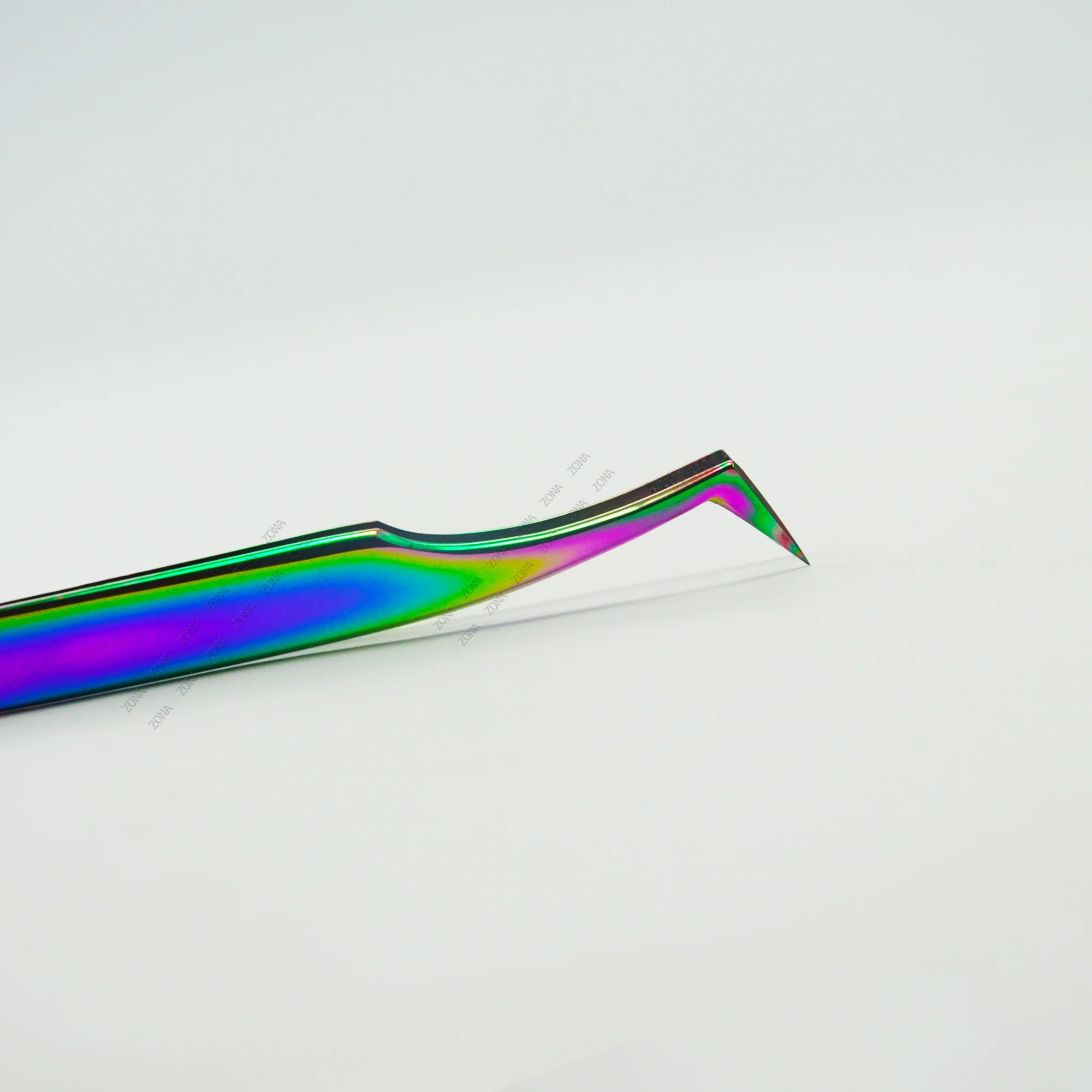 Soft Grip Angled Tweezers Premium Lash Tweezers High Quality Private Label Lash Tweezers For Volume Pick-up