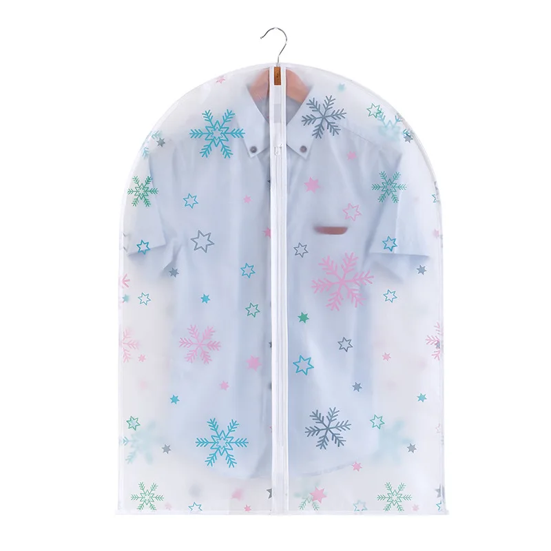 PEVA clothing dust cover clothes cover coat   suit hanging bag suit dust jacket
