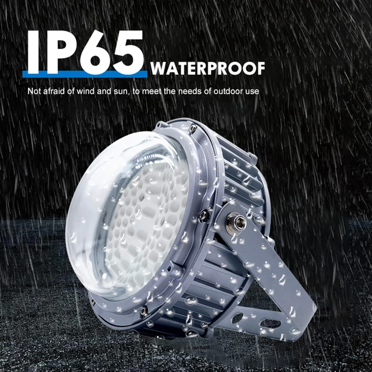 New Design Ip65 Waterproof Gas Station Lighting 50w 100w 150w Smd Led Explosion Proof Light