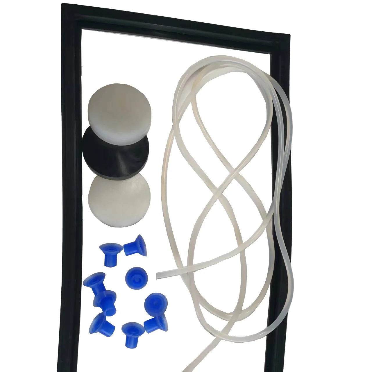 Custom Molded Rubber Parts Different Sizes Silicone Rubber Gasket Seals