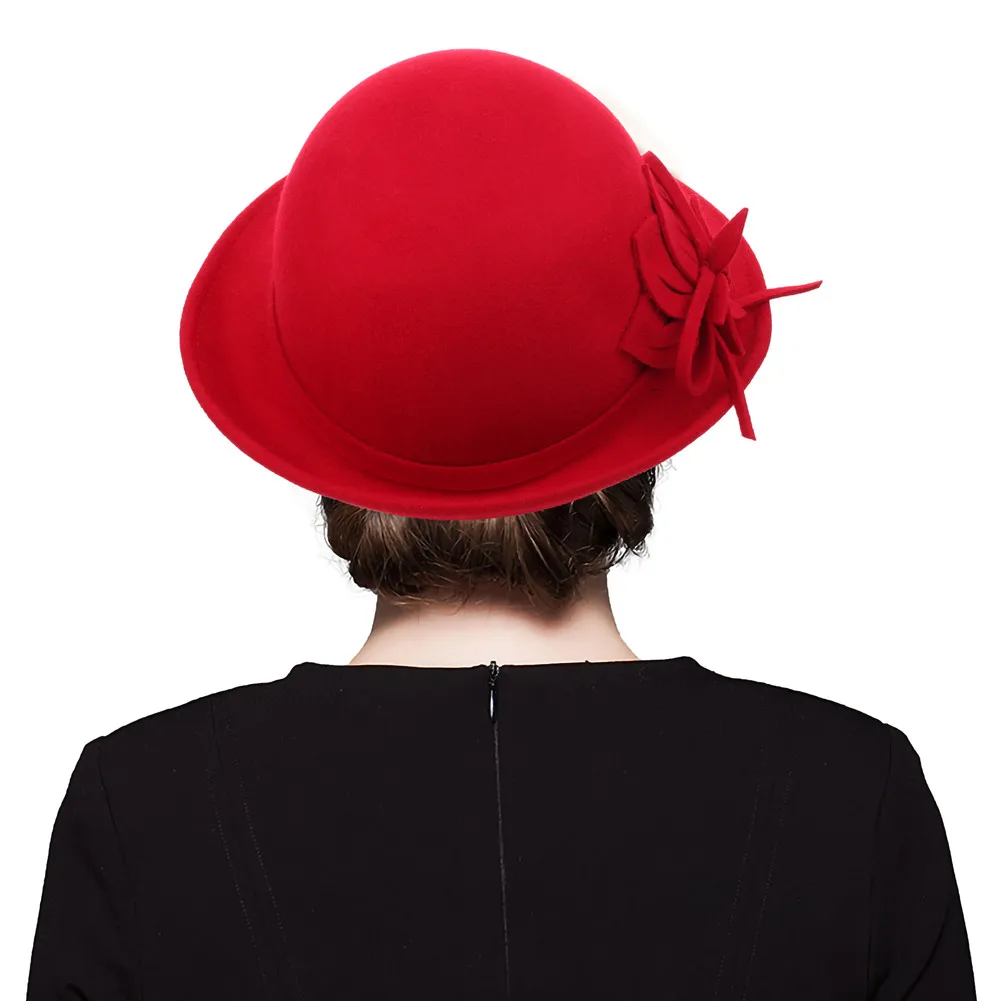 Мужская/Женская фетровая шляпа из 100% шерсти, новинка, цилиндрическая шляпа, Топпер, сумасшедший головной убор, костюм для вечеринки, Федора, Дерби, Волшебная Шляпа